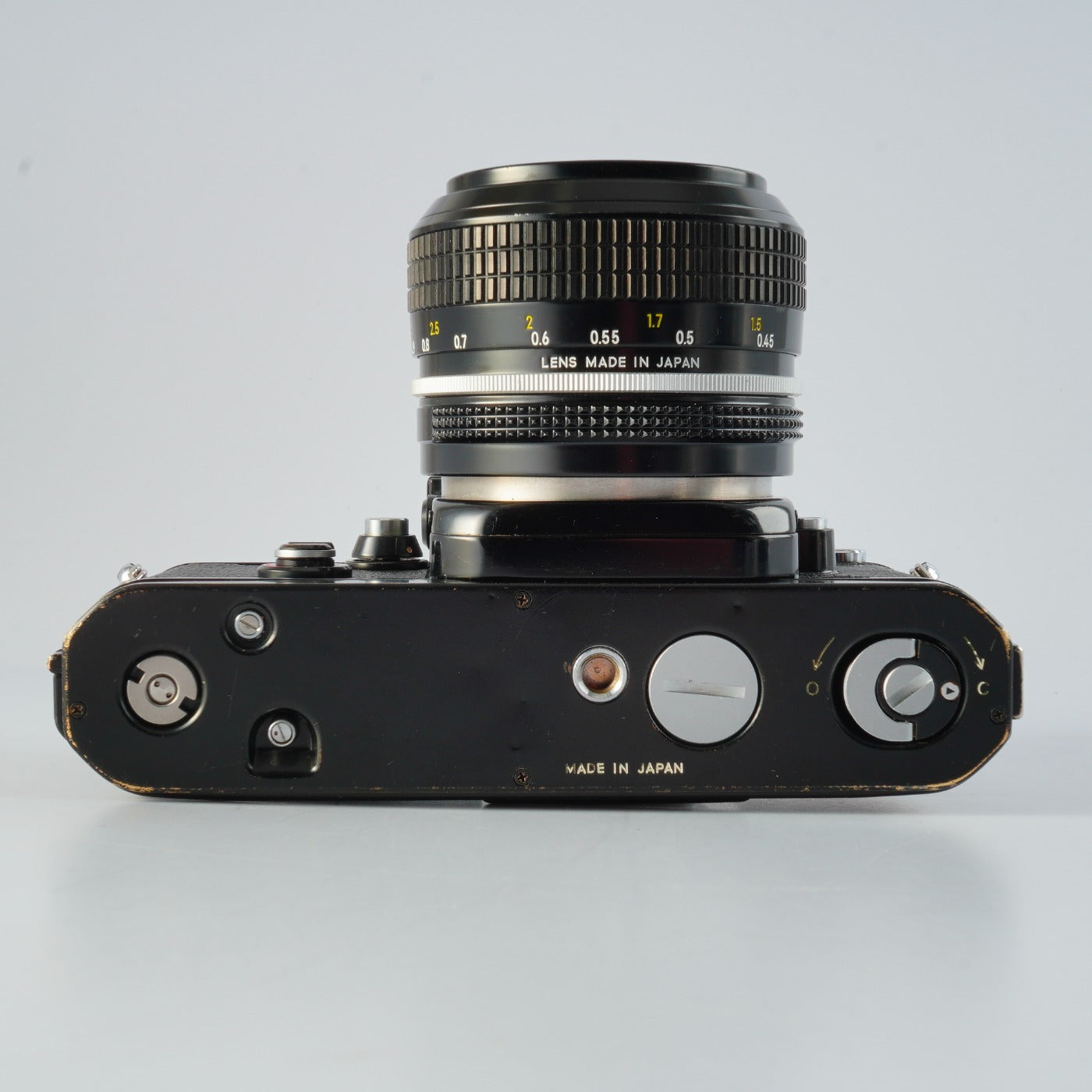 【SERVICED & TESTED】 Nikon F2 Photomic S DP-2 Black + New NIKKOR 非Ai 50mm F/1.4 MF フィルム一眼レフカメラ