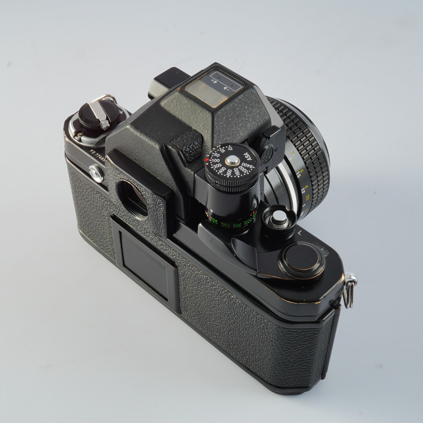 【SERVICED & TESTED】 Nikon F2 Photomic S DP-2 Black + New NIKKOR 非Ai 50mm F/1.4 MF フィルム一眼レフカメラ