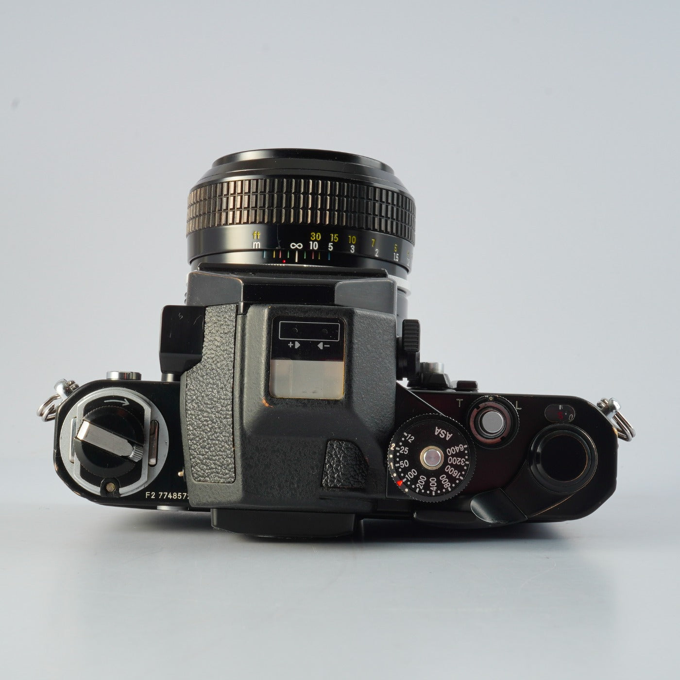 【SERVICED & TESTED】 Nikon F2 Photomic S DP-2 Black + New NIKKOR 非Ai 50mm F/1.4 MF フィルム一眼レフカメラ