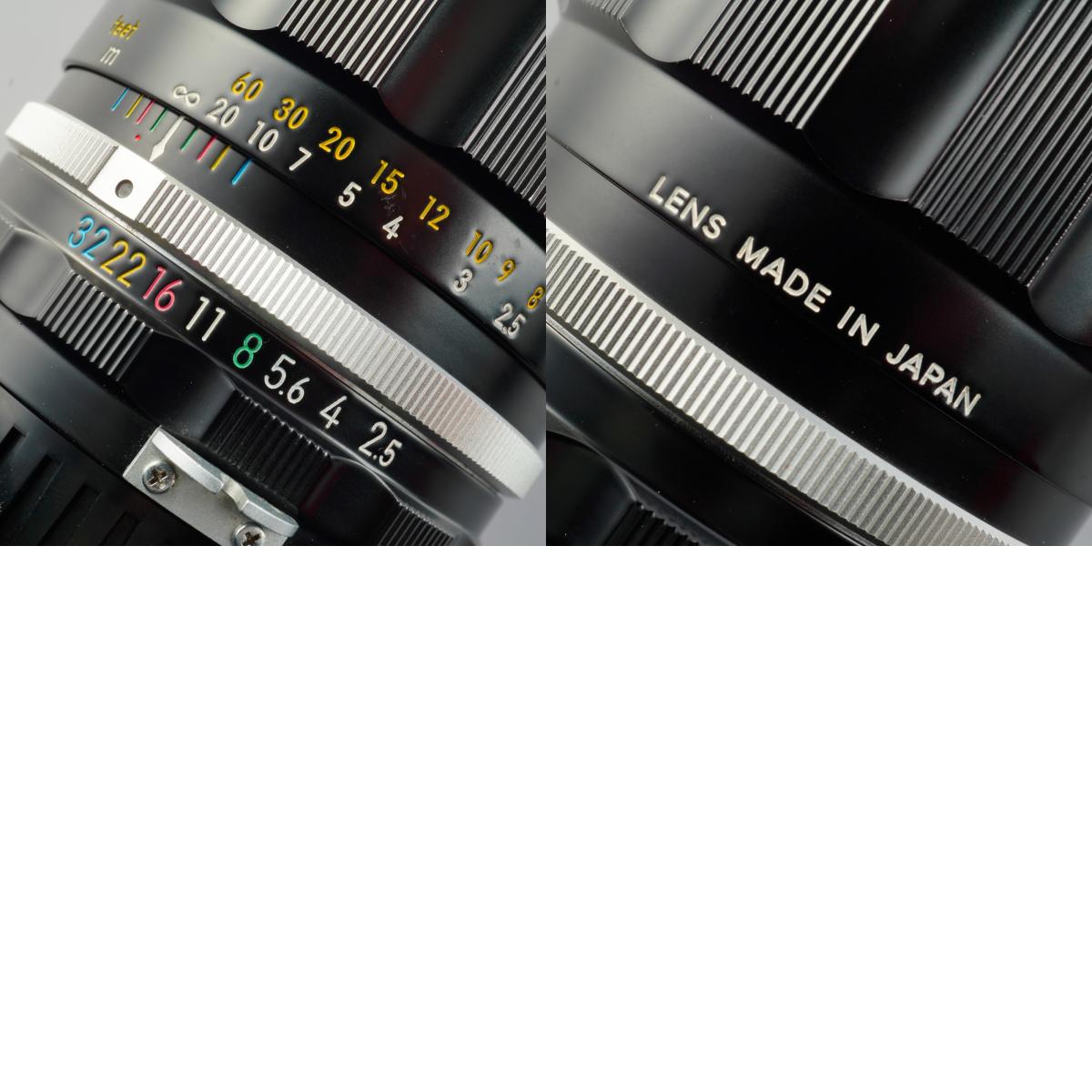 Nikon 非Ai NIKKOR-P.C Auto 105mm F/2.5 単焦点レンズ