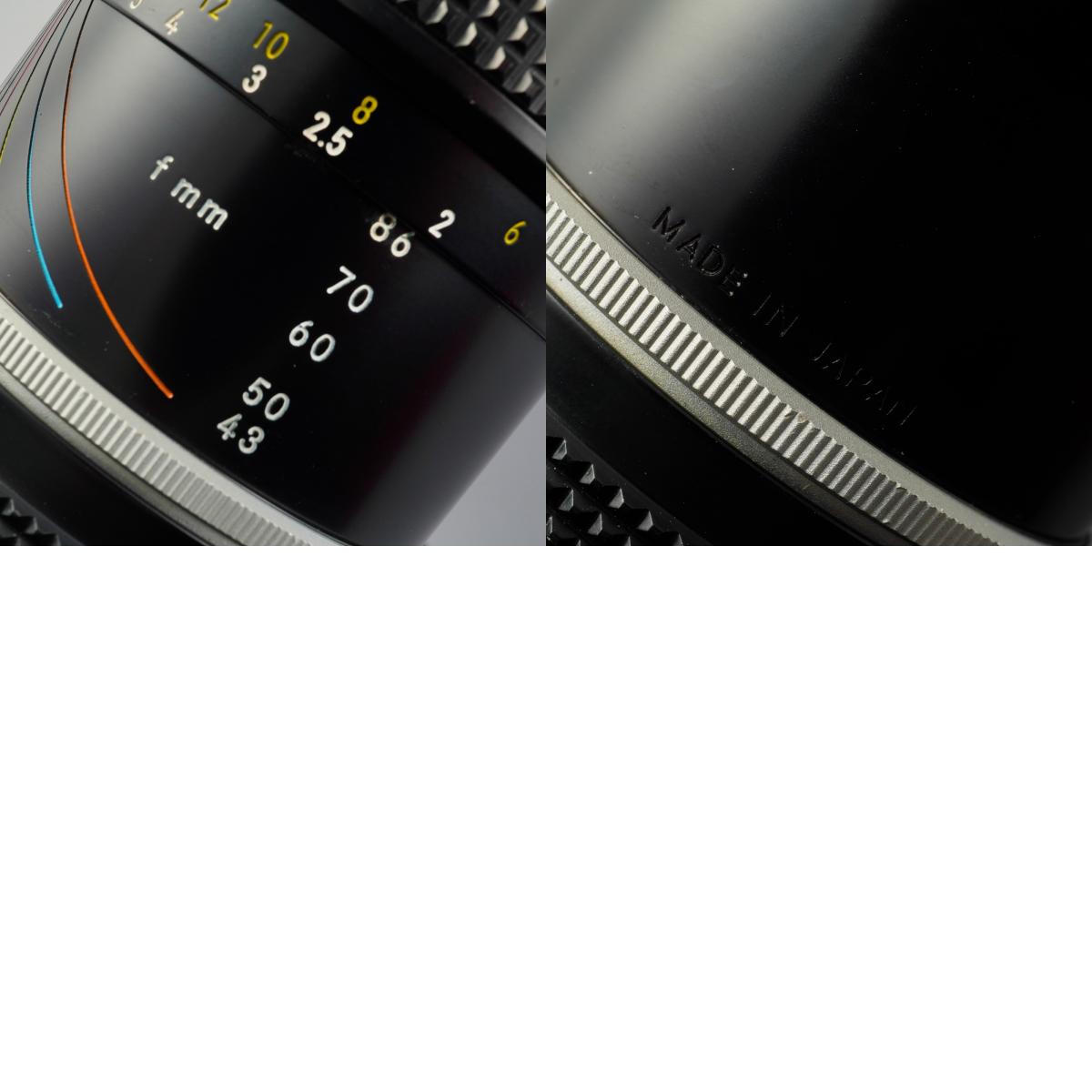 Nikon Ai Zoom-NIKKOR 43-86mm F/3.5 ズームレンズ