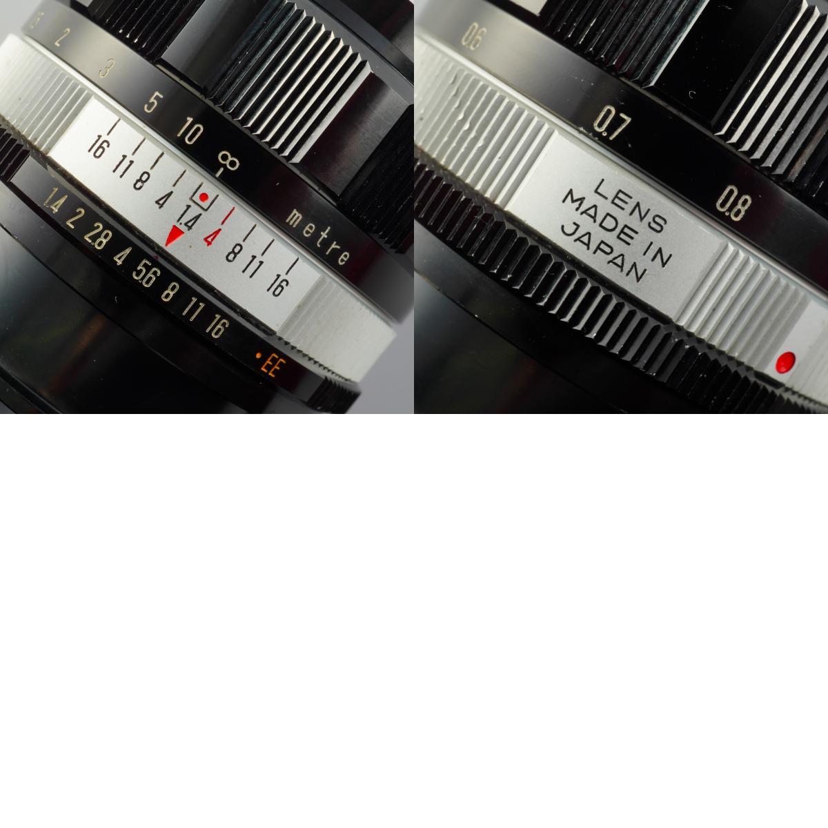 Konica HEXANON 57mm F/1.4 単焦点レンズ