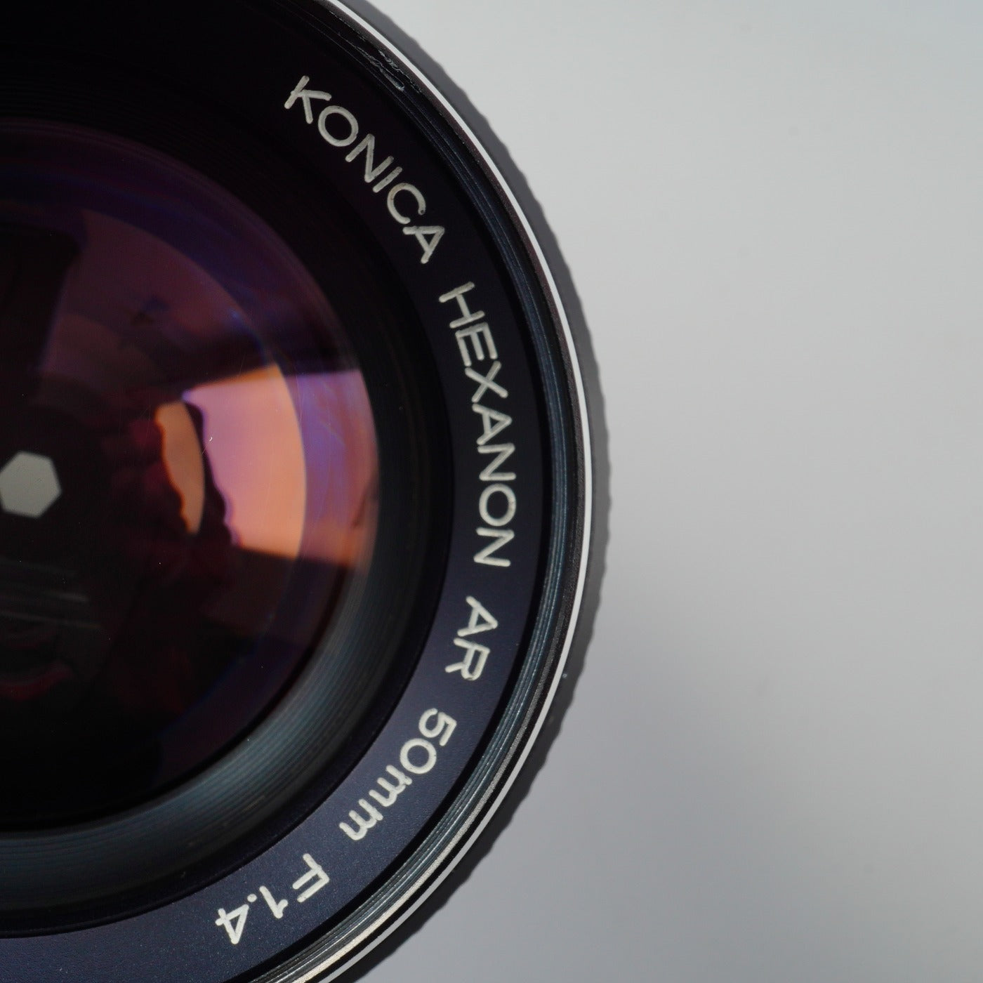Konica HEXANON AR 50mm F/1.4 単焦点レンズ