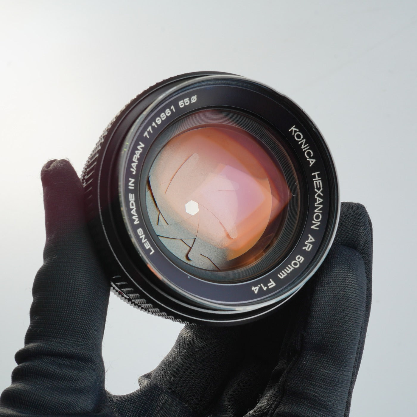 Konica HEXANON AR 50mm F/1.4 単焦点レンズ