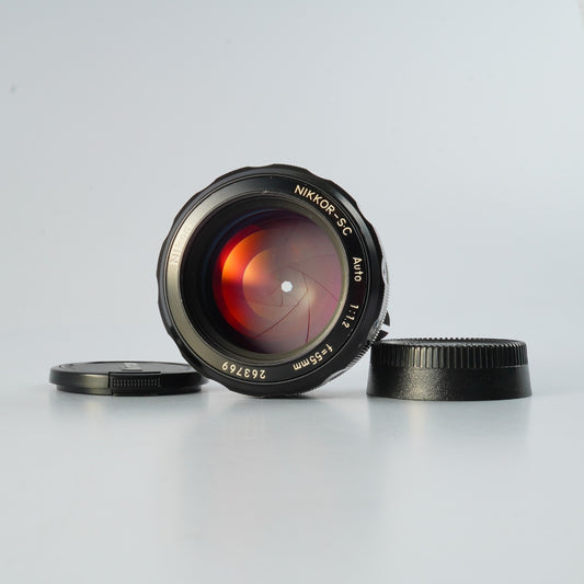 Nikon 非Ai Nikkor-S.C Auto 55mm F/1.2 単焦点レンズ