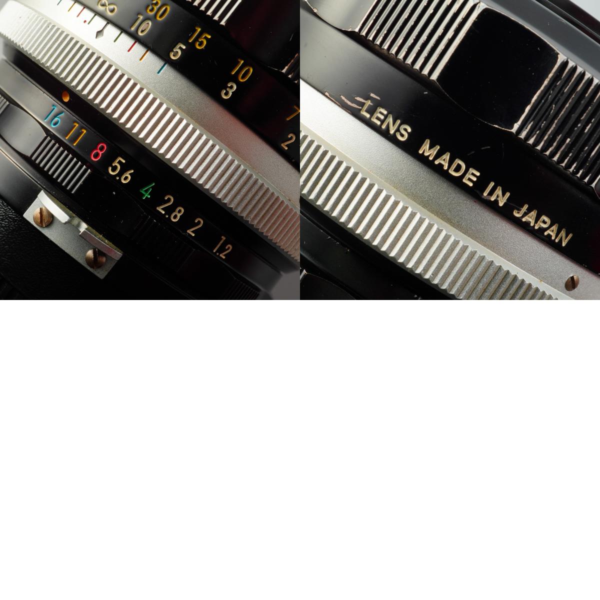 Nikon 非Ai Nikkor-S.C Auto 55mm F/1.2 単焦点レンズ