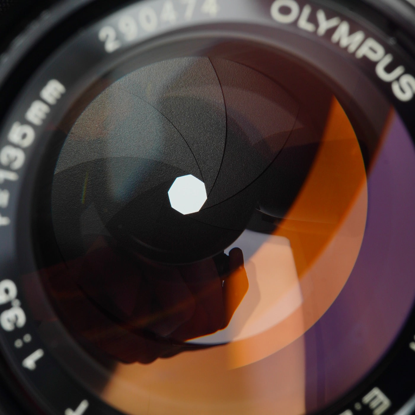 OLYMPUS OM-SYSTEM E.ZUIKO 135mm F/3.5 単焦点レンズ