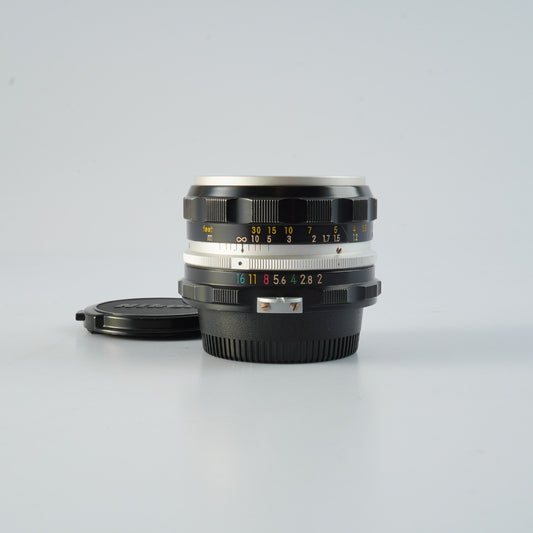 Nikon NIKKOR-H Auto 50mm F/2 非Ai 単焦点レンズ