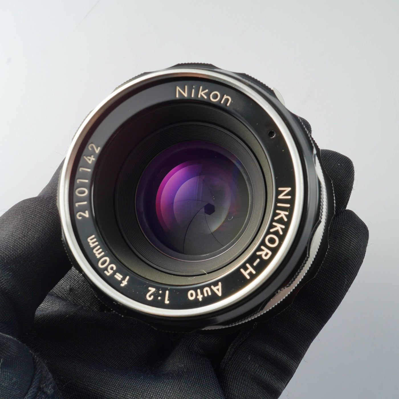 Nikon NIKKOR-H Auto 50mm F/2 非Ai 単焦点レンズ