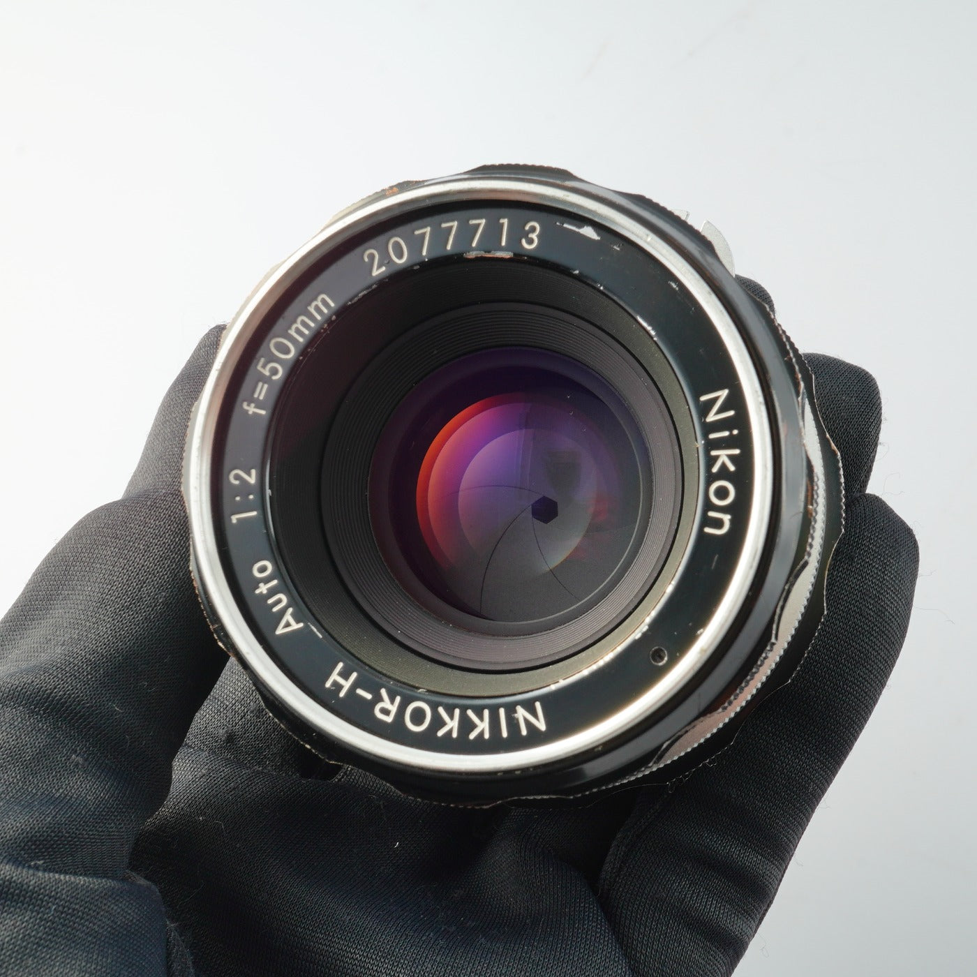 Nikon NIKKOR-H Auto 50mm F/2 非Ai 単焦点レンズ
