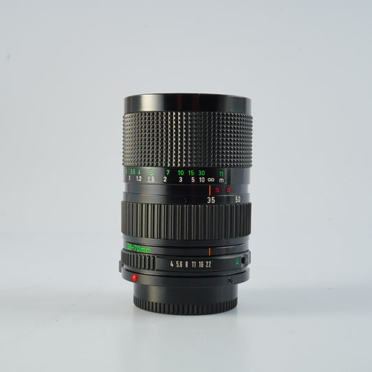 Canon FD 35-70mm F/4 ズームレンズ