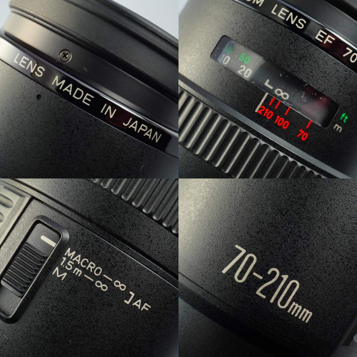 Canon EF 70-210mm F/4 ズームレンズ
