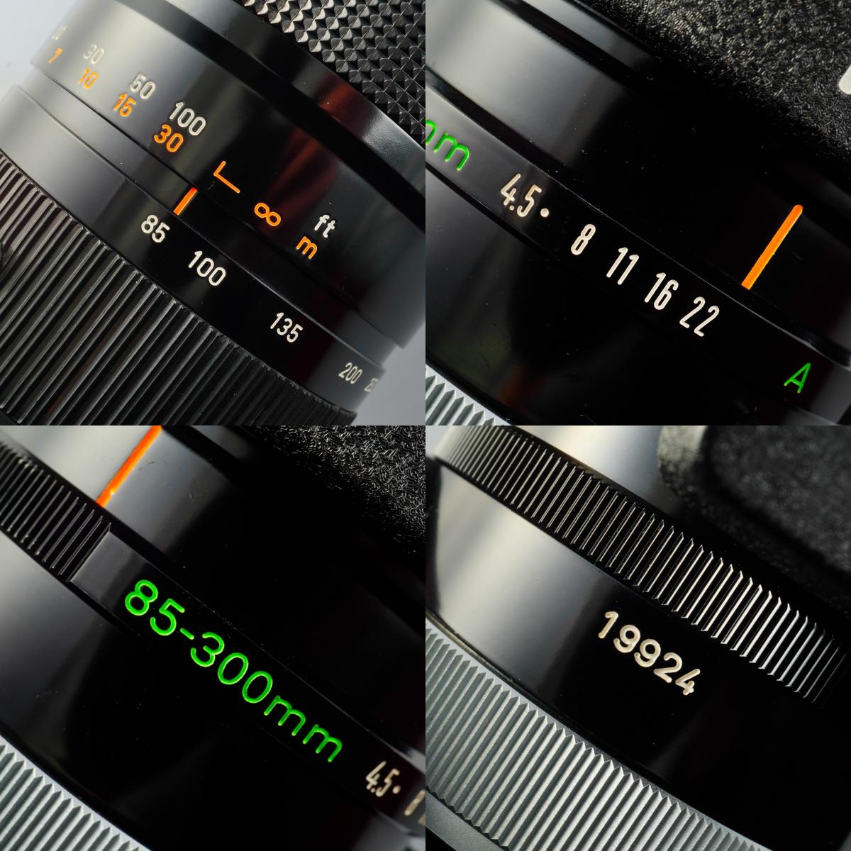 Canon FD 85-300mm F/4.5 S.S.C ズームレンズ