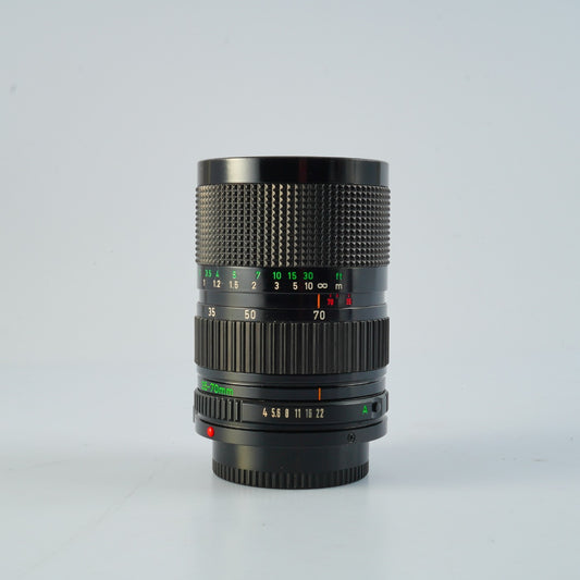 Canon FD 35-70mm F/4 ズームレンズ