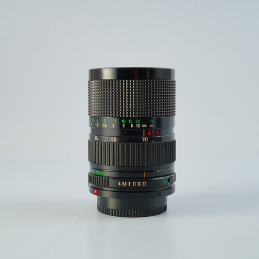 Canon FD 35-70mm F/4 ズームレンズ