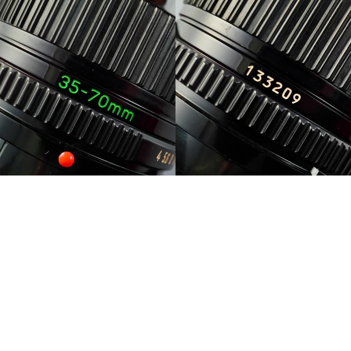 Canon FD 35-70mm F/4 ズームレンズ