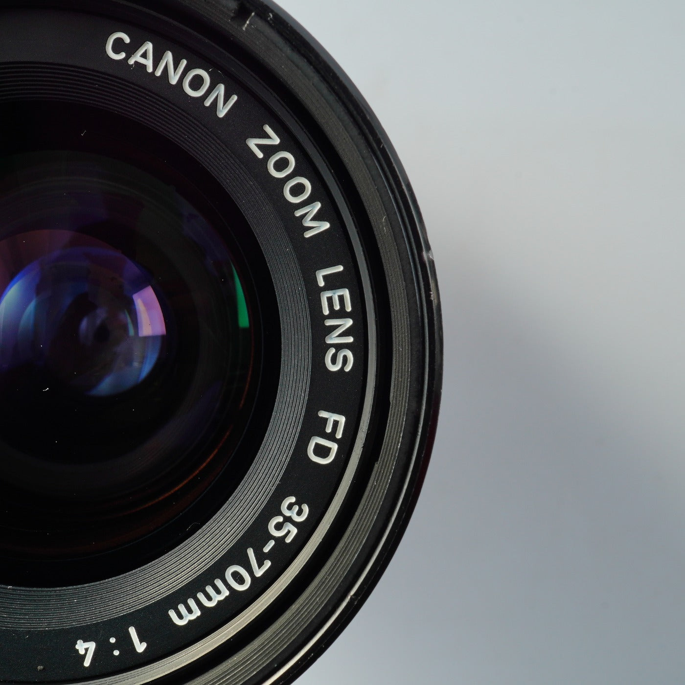 Canon FD 35-70mm F/4 ズームレンズ