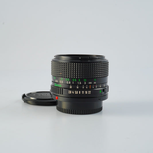 【ジャンク】 Canon New FD NFD 24mm F/2.8 単焦点レンズ