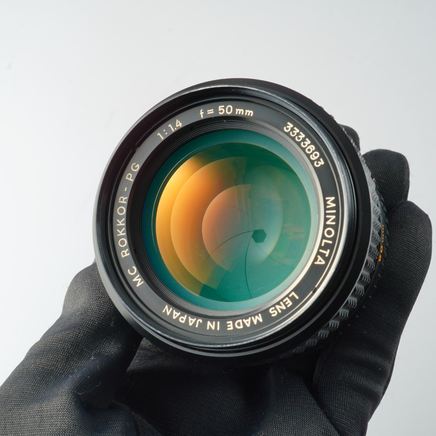 MINOLTA MC ROKKOR-PG 50mm F/1.4 単焦点レンズ