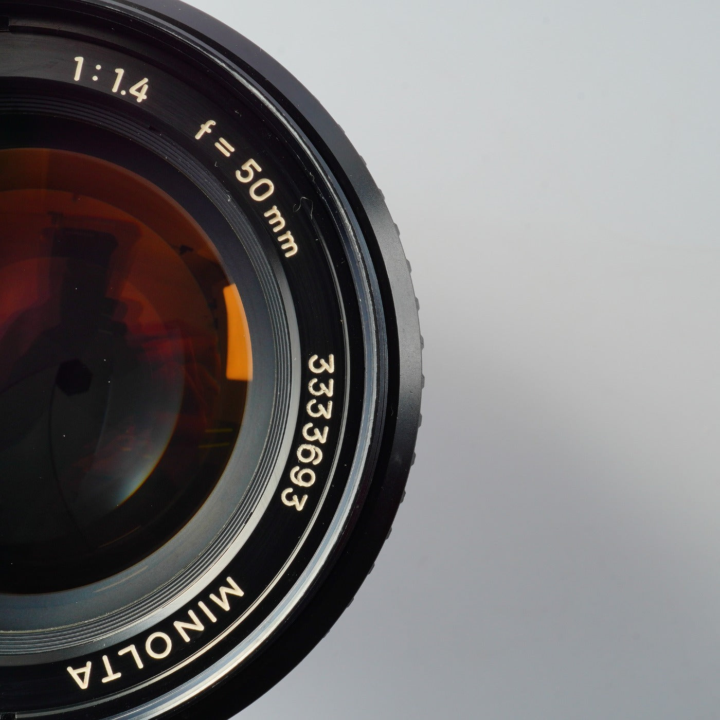 MINOLTA MC ROKKOR-PG 50mm F/1.4 単焦点レンズ – 山田写真機店