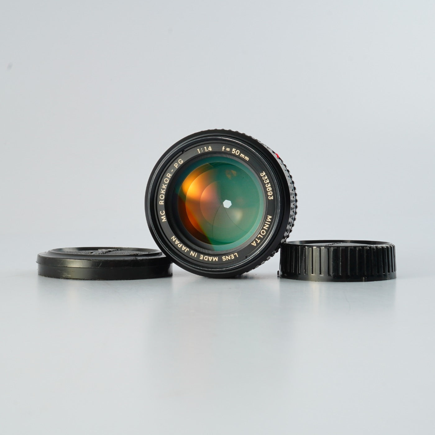 MINOLTA MC ROKKOR-PG 50mm F/1.4 単焦点レンズ