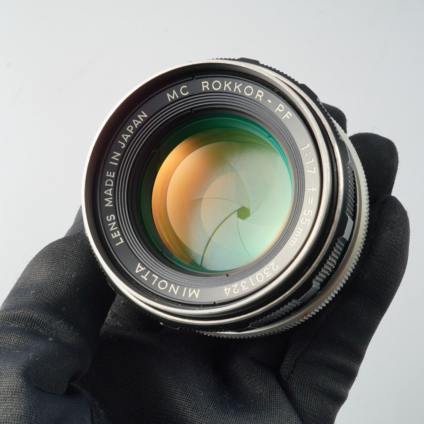 MINOLTA MC ROKKOR-PF 55mm F/1.7 単焦点レンズ