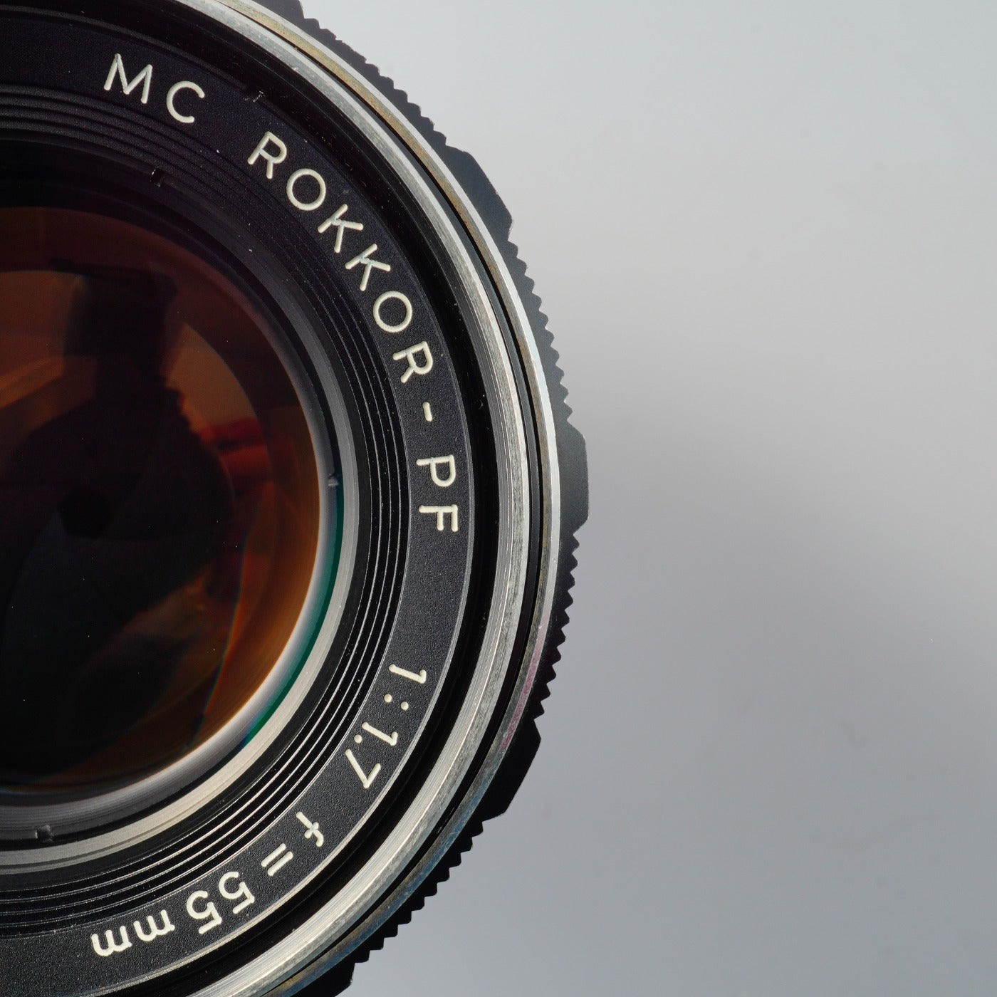 MINOLTA MC ROKKOR-PF 55mm F/1.7 単焦点レンズ