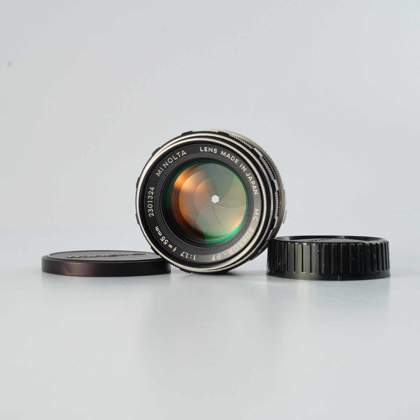 MINOLTA MC ROKKOR-PF 55mm F/1.7 単焦点レンズ