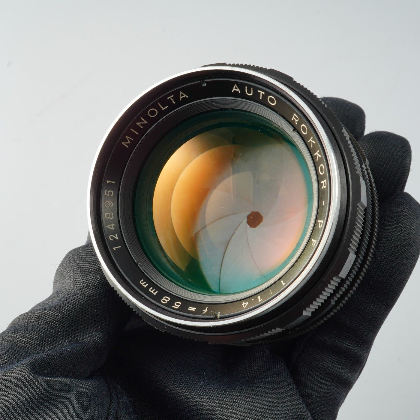 MINOLTA AUTO ROKKOR-PF 58mm F/1.4 単焦点レンズ