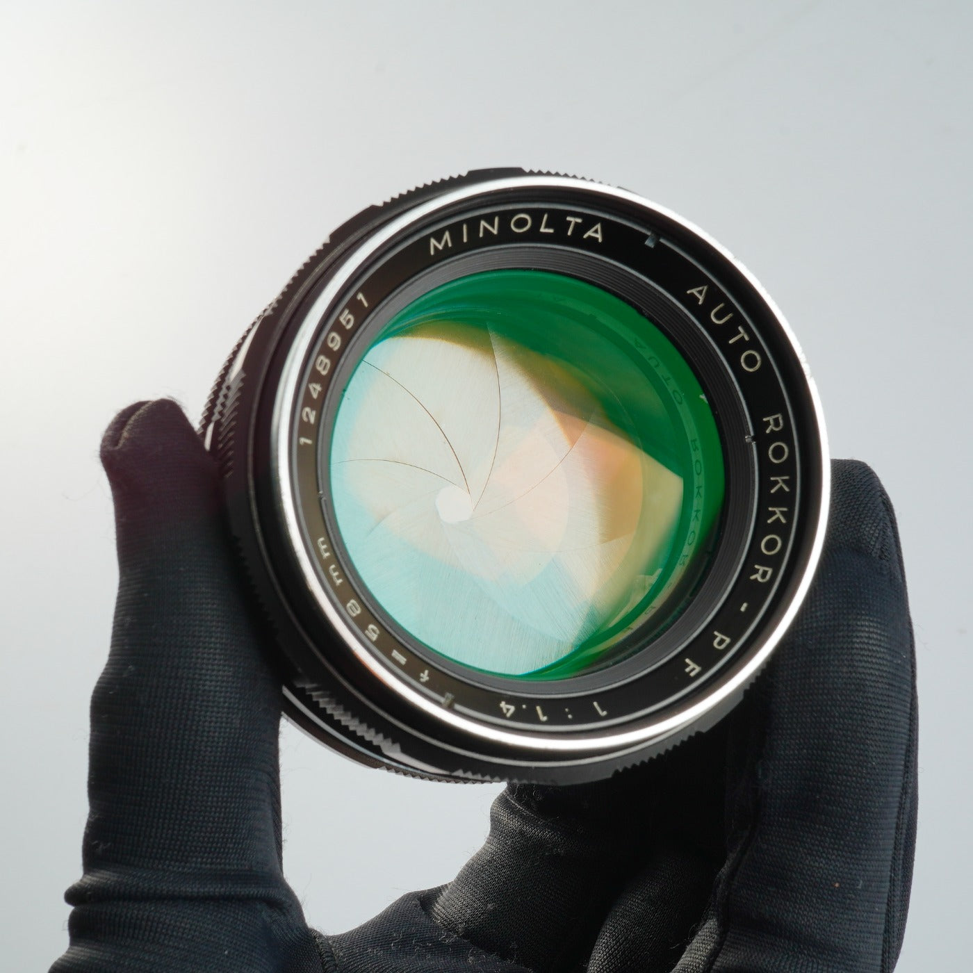 MINOLTA AUTO ROKKOR-PF 58mm F/1.4 単焦点レンズ