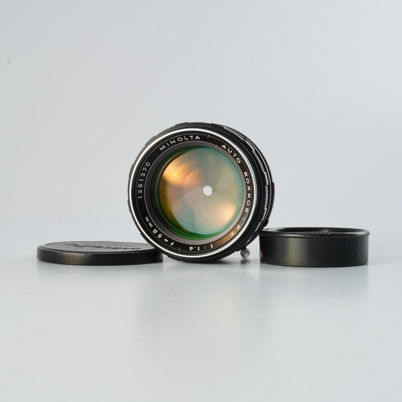 MINOLTA AUTO ROKKOR-PF 58mm F/1.4 単焦点レンズ