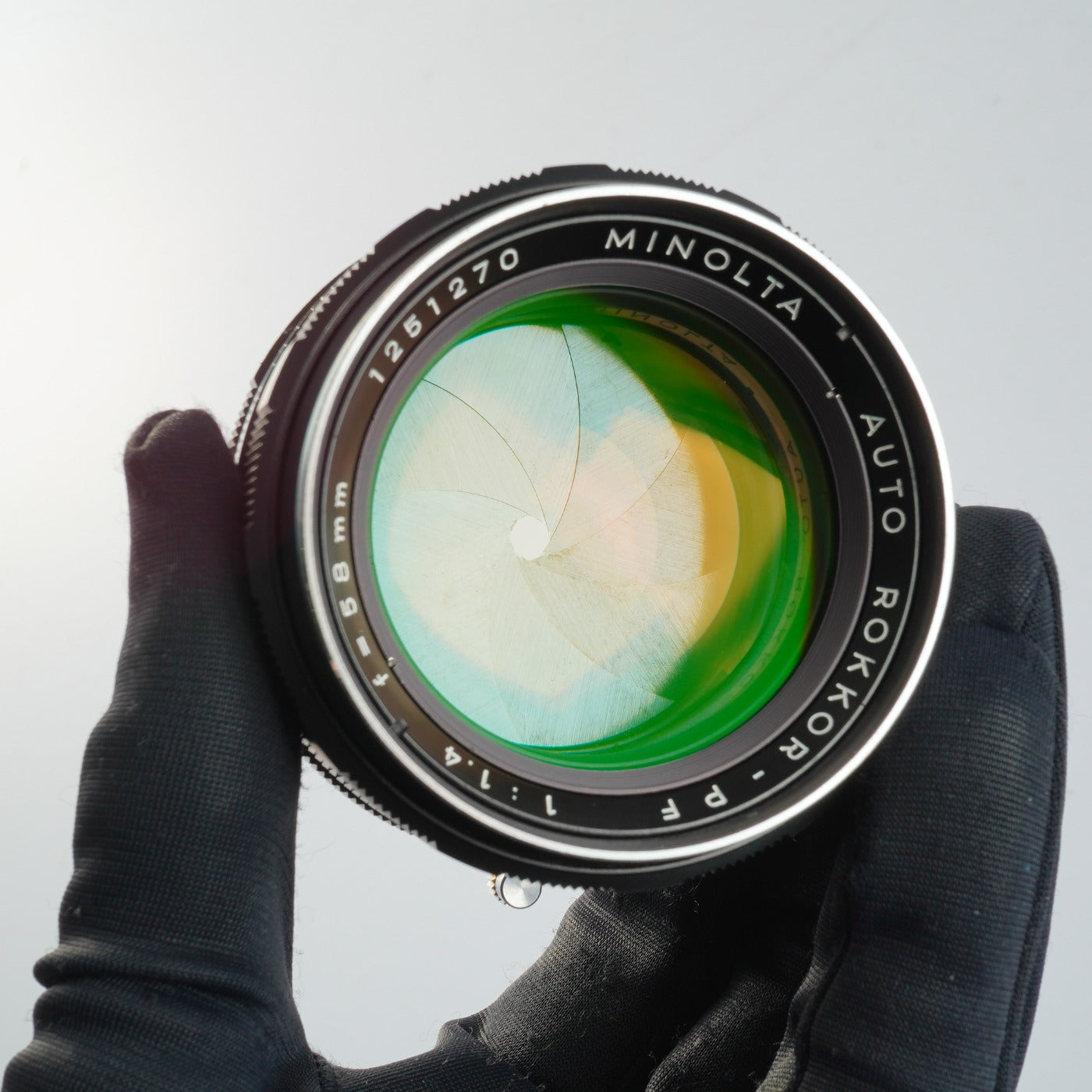 MINOLTA AUTO ROKKOR-PF 58mm F/1.4 単焦点レンズ