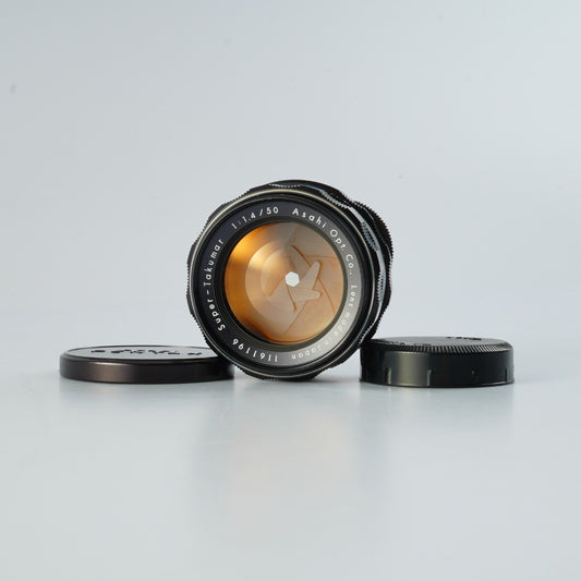 8 Elements PENTAX Super Takumar 50mm F/1.4 (M42用) 単焦点レンズ