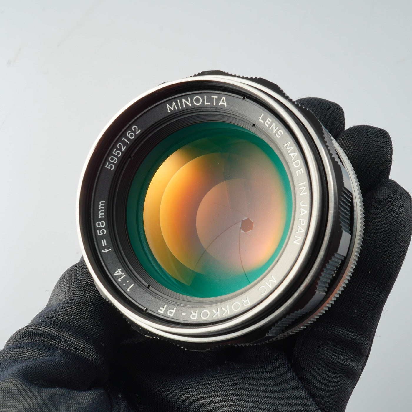 MINOLTA MC ROKKOR-PF 58mm F/1.4 単焦点レンズ