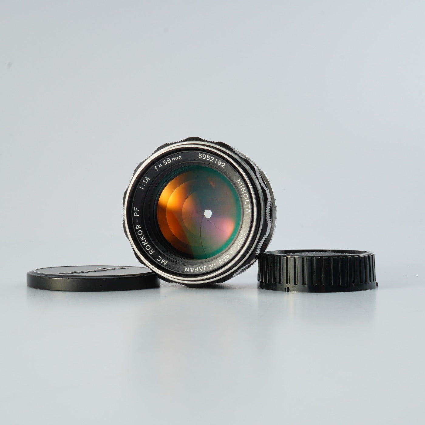 MINOLTA MC ROKKOR-PF 58mm F/1.4 単焦点レンズ