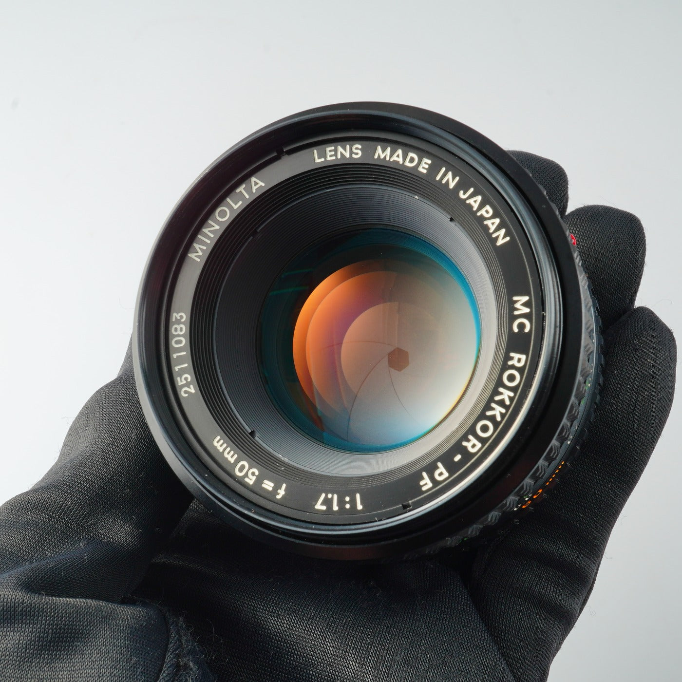 MINOLTA MC ROKKOR-PF 50mm F/1.7 単焦点レンズ