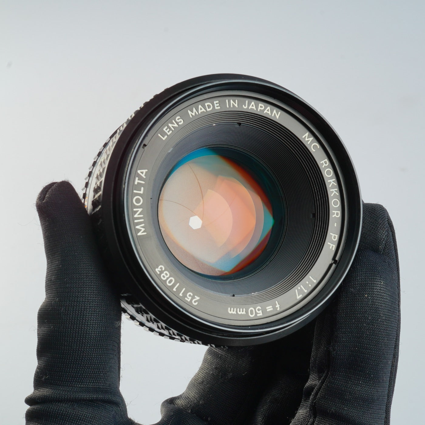 MINOLTA MC ROKKOR-PF 50mm F/1.7 単焦点レンズ