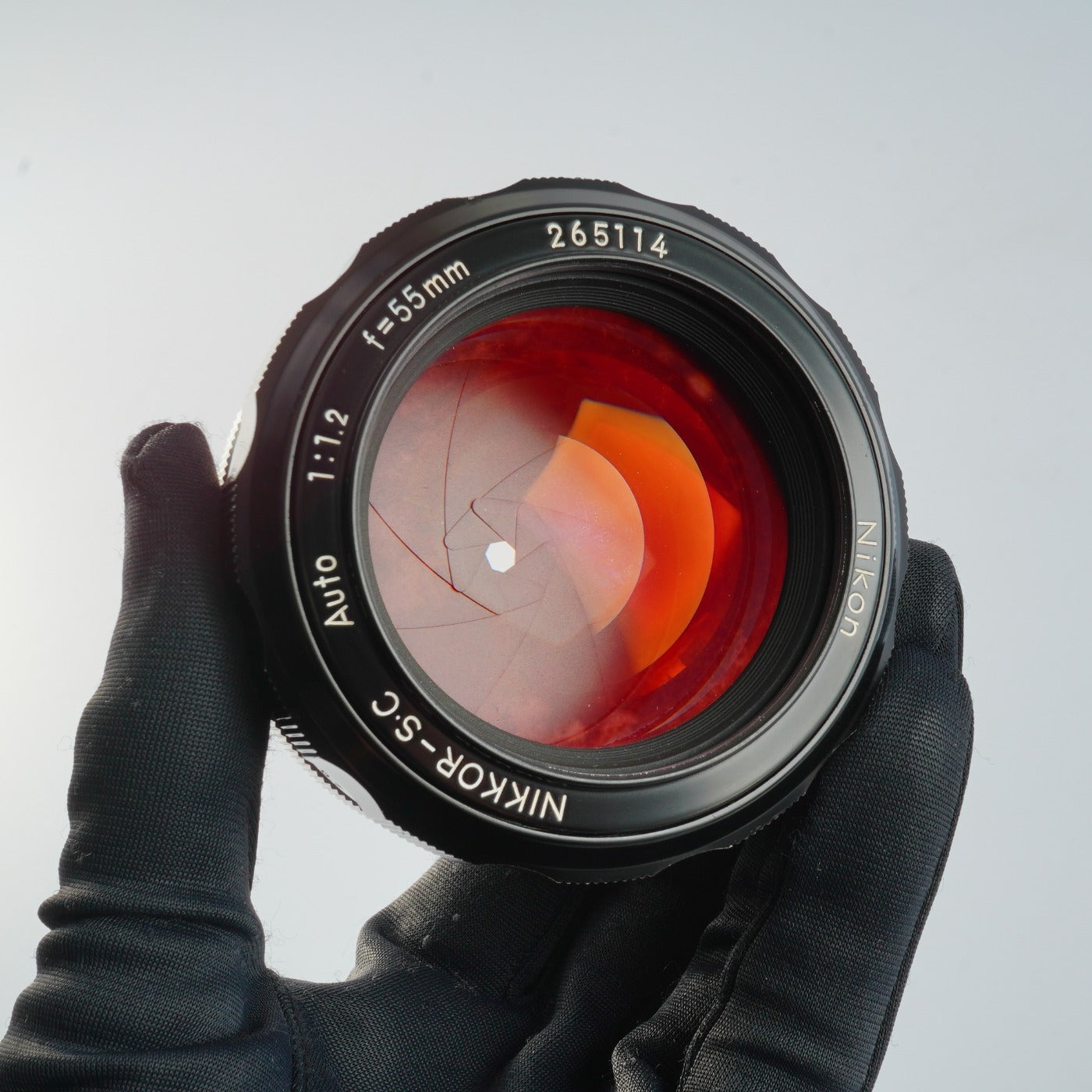Nikon 非Ai Nikkor-S.C Auto 55mm F/1.2 単焦点レンズ