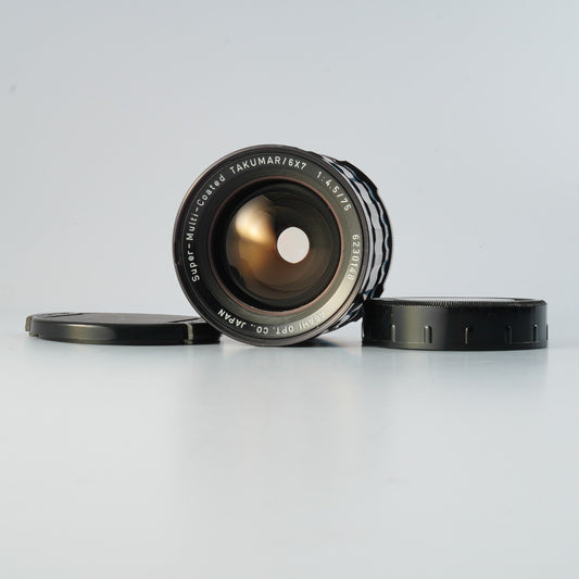 PENTAX Super-Multi-Coated TAKUMAR 6x7 75mm F/4.5 (PENTAX 67用) 単焦点レンズ