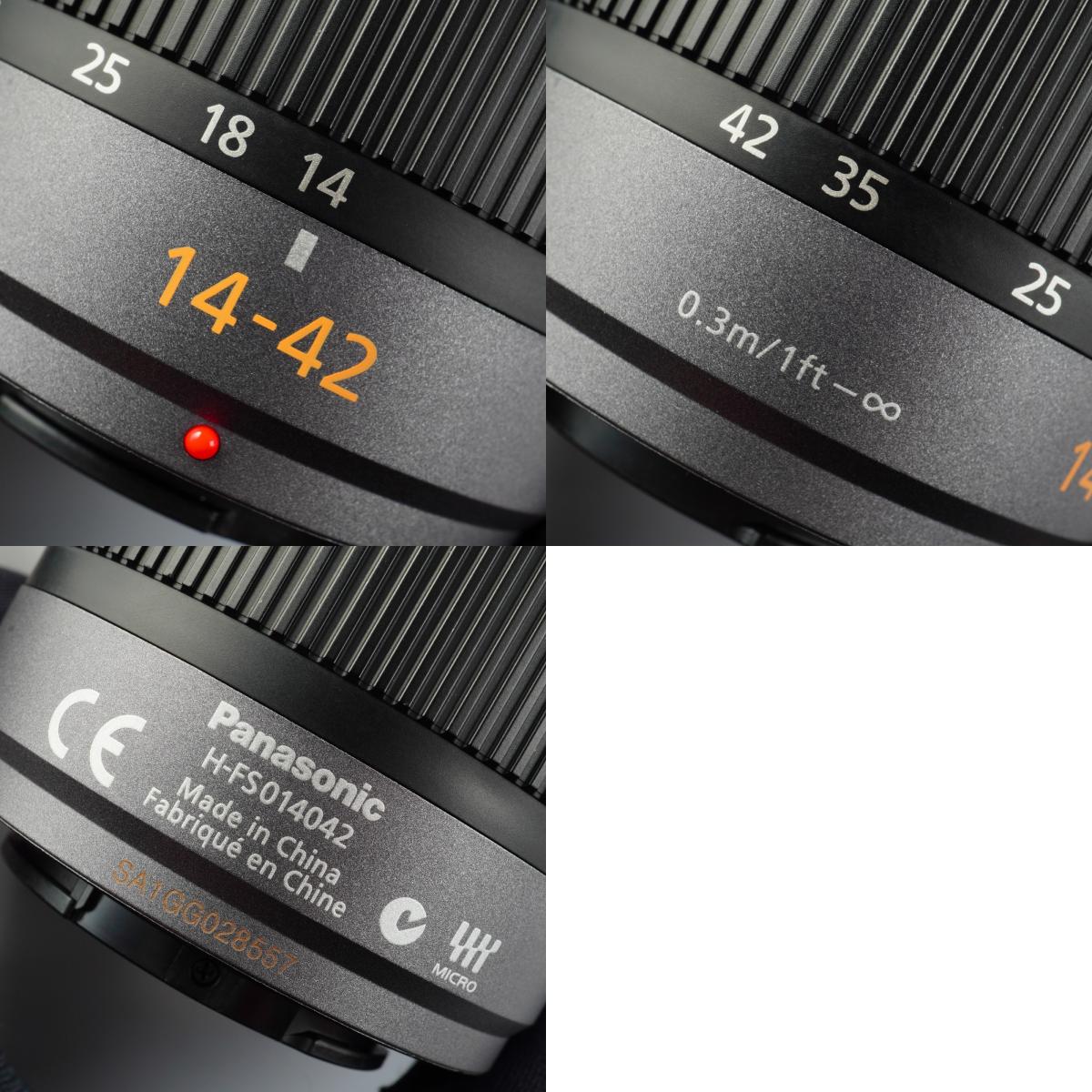 Panasonic Lumix G Vario 14-42mm F/3.5-5.6 ASPH MEGA O.I.S ズームレンズ