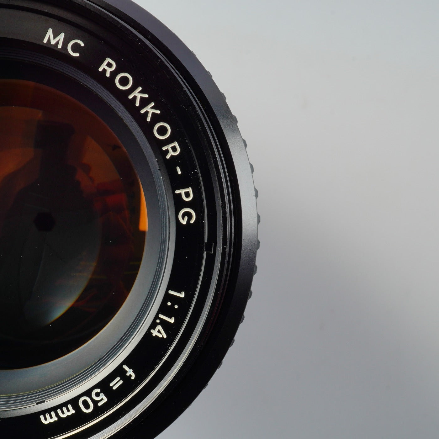 MINOLTA MC ROKKOR-PG 50mm F/1.4 単焦点レンズ