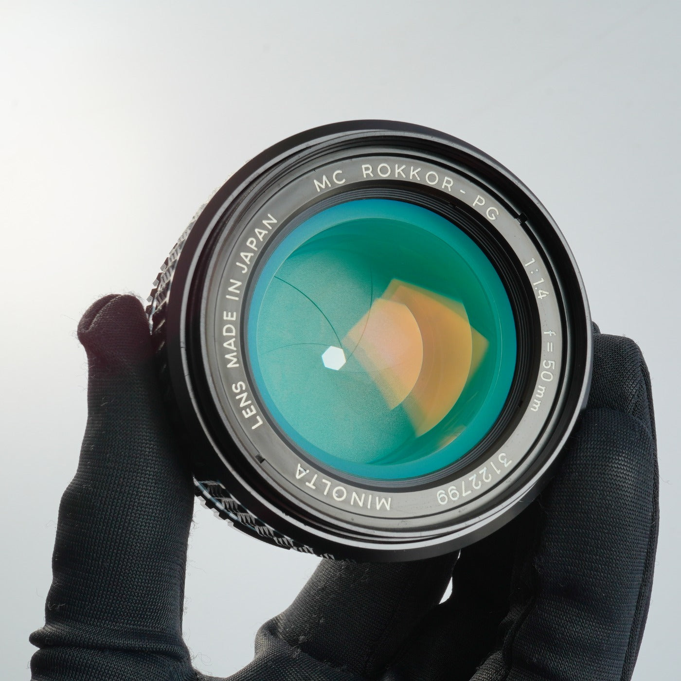 MINOLTA MC ROKKOR-PG 50mm F/1.4 単焦点レンズ