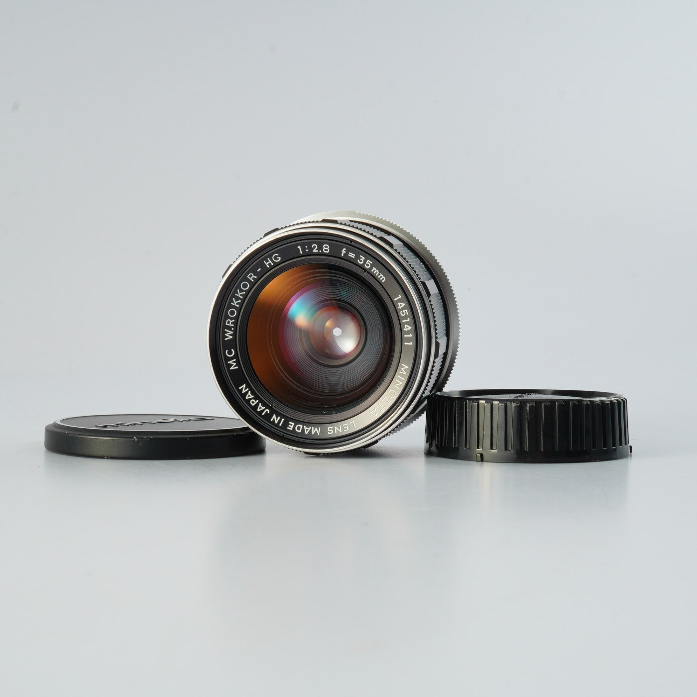 MINOLTA MC W.ROKKOR-HG 35mm F/2.8 単焦点レンズ