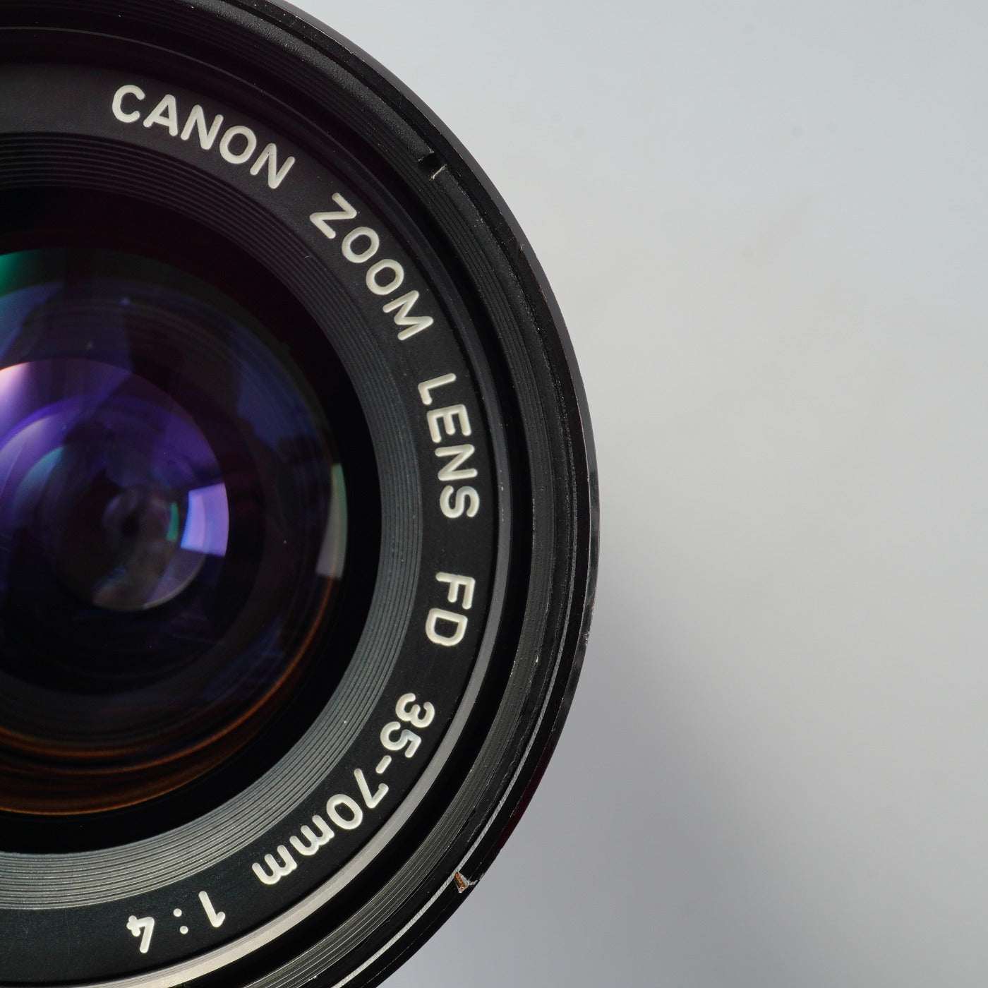 Canon FD 35-70mm F/4 ズームレンズ