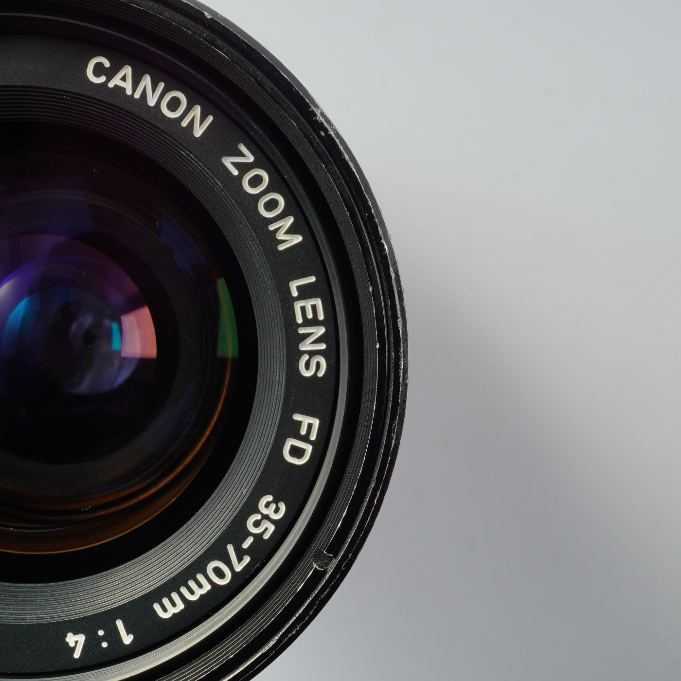 Canon FD 35-70mm F/4 ズームレンズ