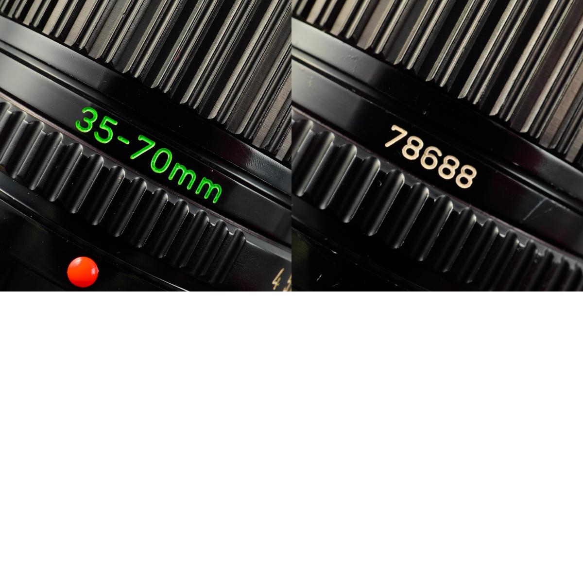 Canon FD 35-70mm F/4 ズームレンズ