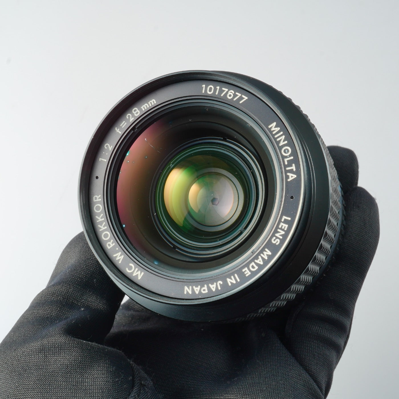 MINOLTA MC W.Rokkor 28mm F/2 単焦点レンズ