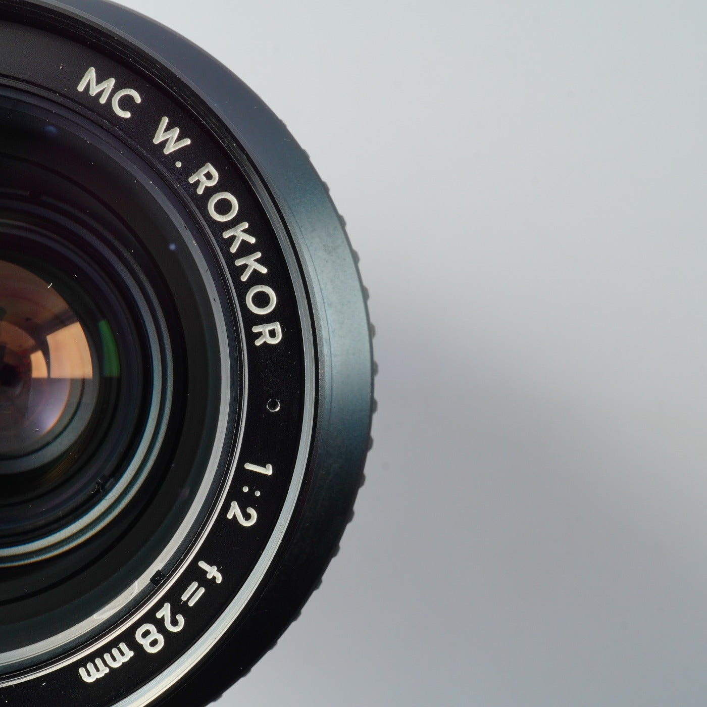 MINOLTA MC W.Rokkor 28mm F/2 単焦点レンズ