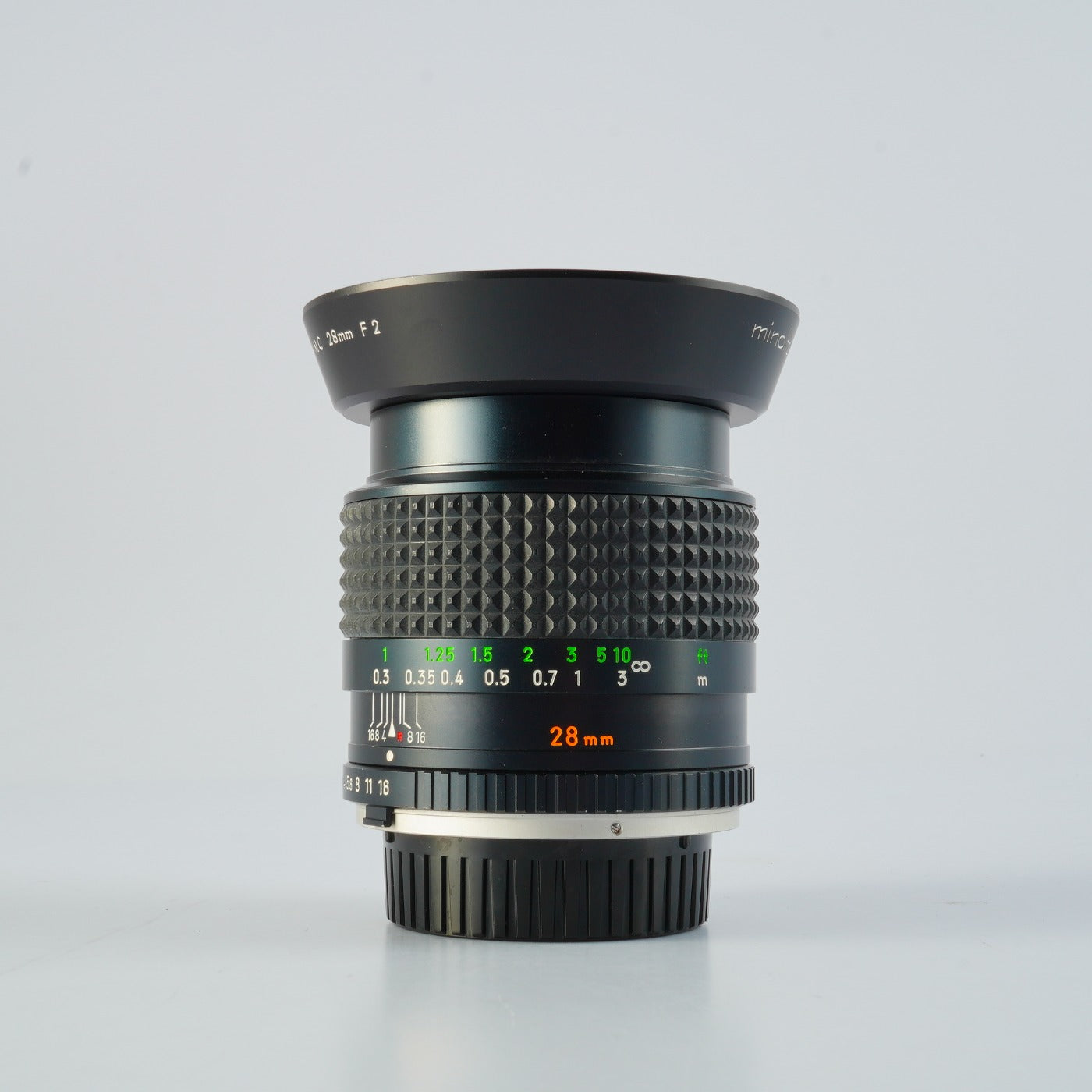MINOLTA MC W.Rokkor 28mm F/2 単焦点レンズ