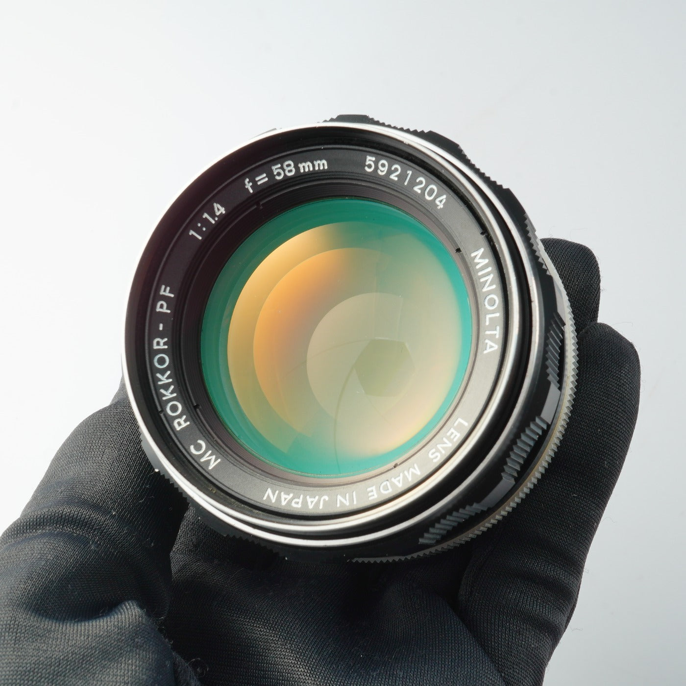 MINOLTA MC ROKKOR-PF 58mm F/1.4 単焦点レンズ